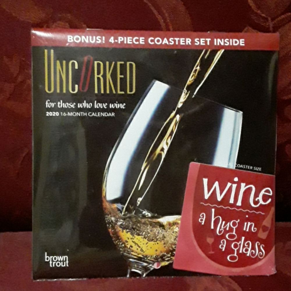 Uncorked 2020 16-month calendar